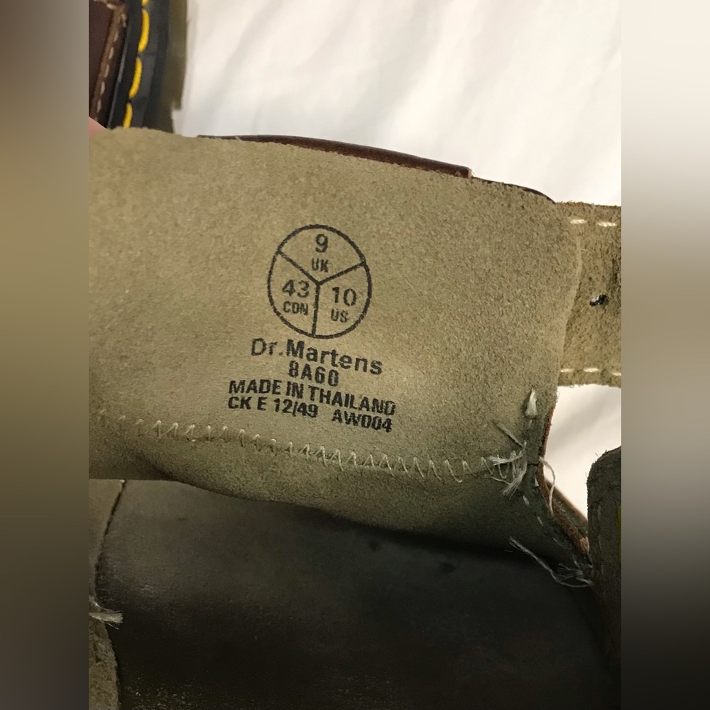 Dr. Martens Vintage Fisherman leather brown sandals - Picture 11 of 13